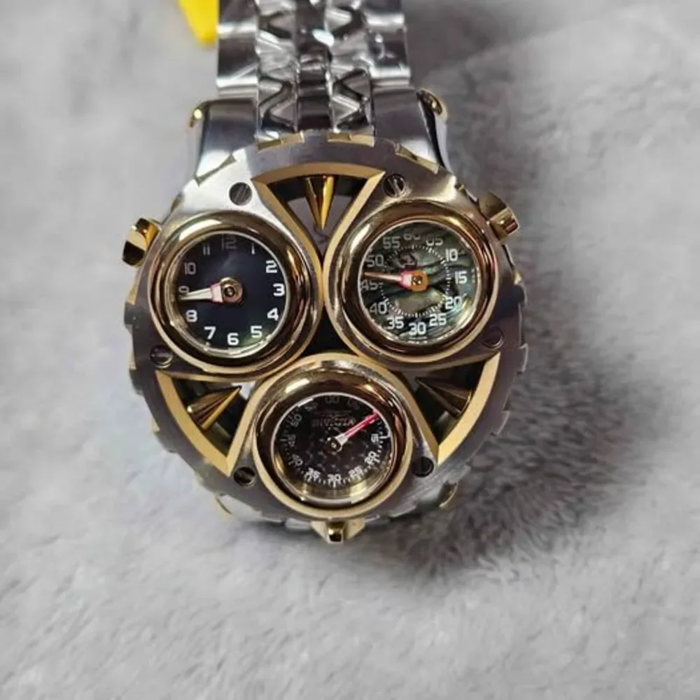 Invicta Cerberus Men's Watch w/ Abalone Dial - 47mm, Steel